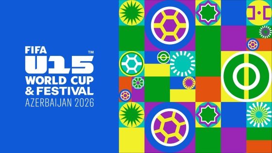 Identidad oficial de la Copa Mundial y Festival Sub-15 de la FIFA Azerbaiyán 2026