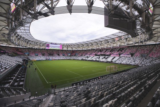 Interior del Nu Stadium, sede de Inter Miami CF