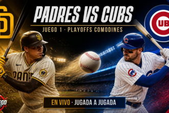 Padres vs Cachorros: así se vivió el Juego 1 (Minuto a Minuto)