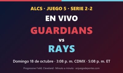 ALCS: ¡Rays ganan 3-1 y se ponen arriba 3-2 en la serie!