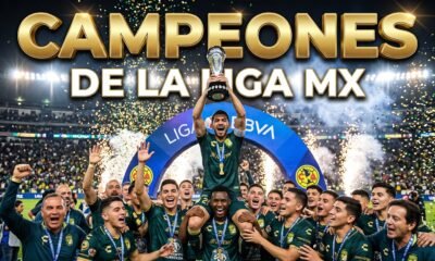 Capitán levanta el trofeo de campeón de la Liga MX entre confeti y fuegos artificiales (imagen ilustrativa)
