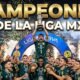 Capitán levanta el trofeo de campeón de la Liga MX entre confeti y fuegos artificiales (imagen ilustrativa)