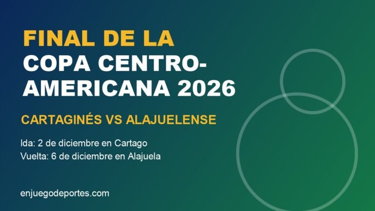 Final Copa Centroamericana 2026: Cartaginés vs Alajuelense