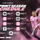Gráfico oficial del calendario de Inter Miami CF para la Temporada Sprint 2027 de la MLS, con los 14 partidos y jugadores del equipo
