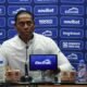 Joel Huiqui, técnico del Cruz Azul, en la conferencia de prensa previa al Pachuca vs Cruz Azul