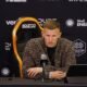 Mateusz Bogusz, mediocampista del Houston Dynamo, en la conferencia de prensa tras el 2-2 ante el FC Dallas