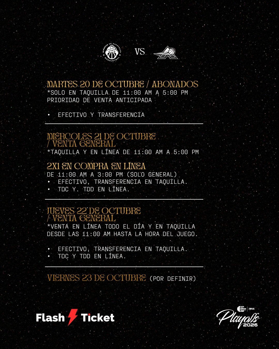 Calendario de venta de boletos de Mineros de Zacatecas vs Astros: abonados, venta general y 2x1 en línea