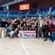 Jugadores y cuerpo técnico de Mineros de Zacatecas posan con el boleto de Clasificados a Playoffs 2026 de la LNBP tras vencer a Diablos Rojos