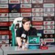 Esteban Solari, técnico de Pumas, en la conferencia de prensa tras la derrota 0-2 ante Santos