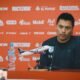 Esteban González, técnico del Querétaro, en la conferencia de prensa tras la derrota 2-1 ante San Luis