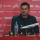 Diego Mejía, técnico del Atlético de San Luis, en la conferencia de prensa tras ganar 2-1 a Querétaro